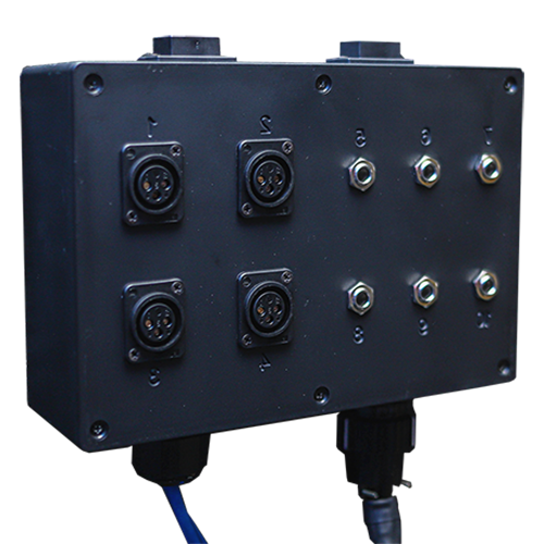 Multi Jack Panel with 1/4-inch inputs and XLR inputs